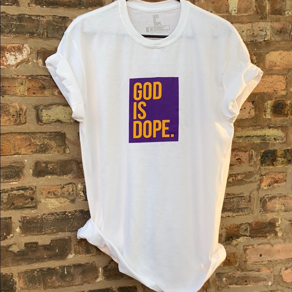 limited edition Kobe Bryant God is Dope shirt
